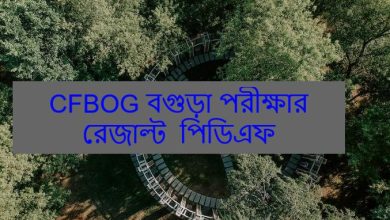 Social Forest Circle, Bogra Exam Result