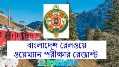 Bangladesh Railway Wayman Result